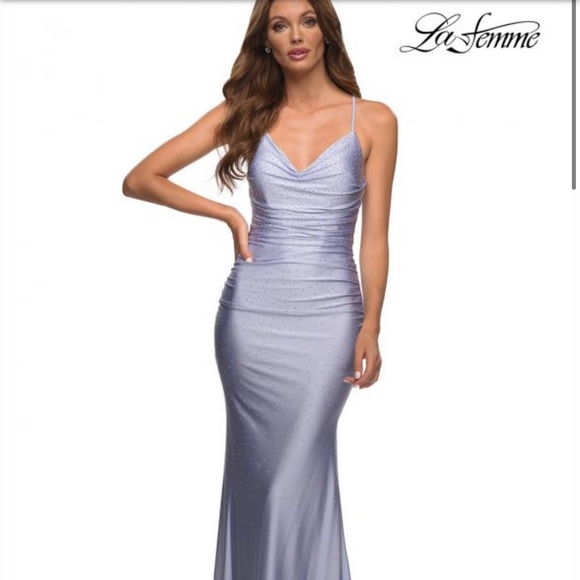 La Femme Style 30413 Light Perwinkle - Picture 2 of 7